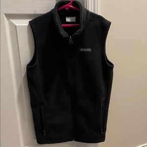 Columbia Black Fleece Vest